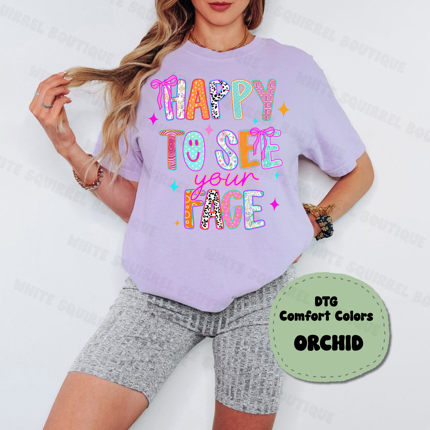Happy To See You Teacher's Graphic Tee