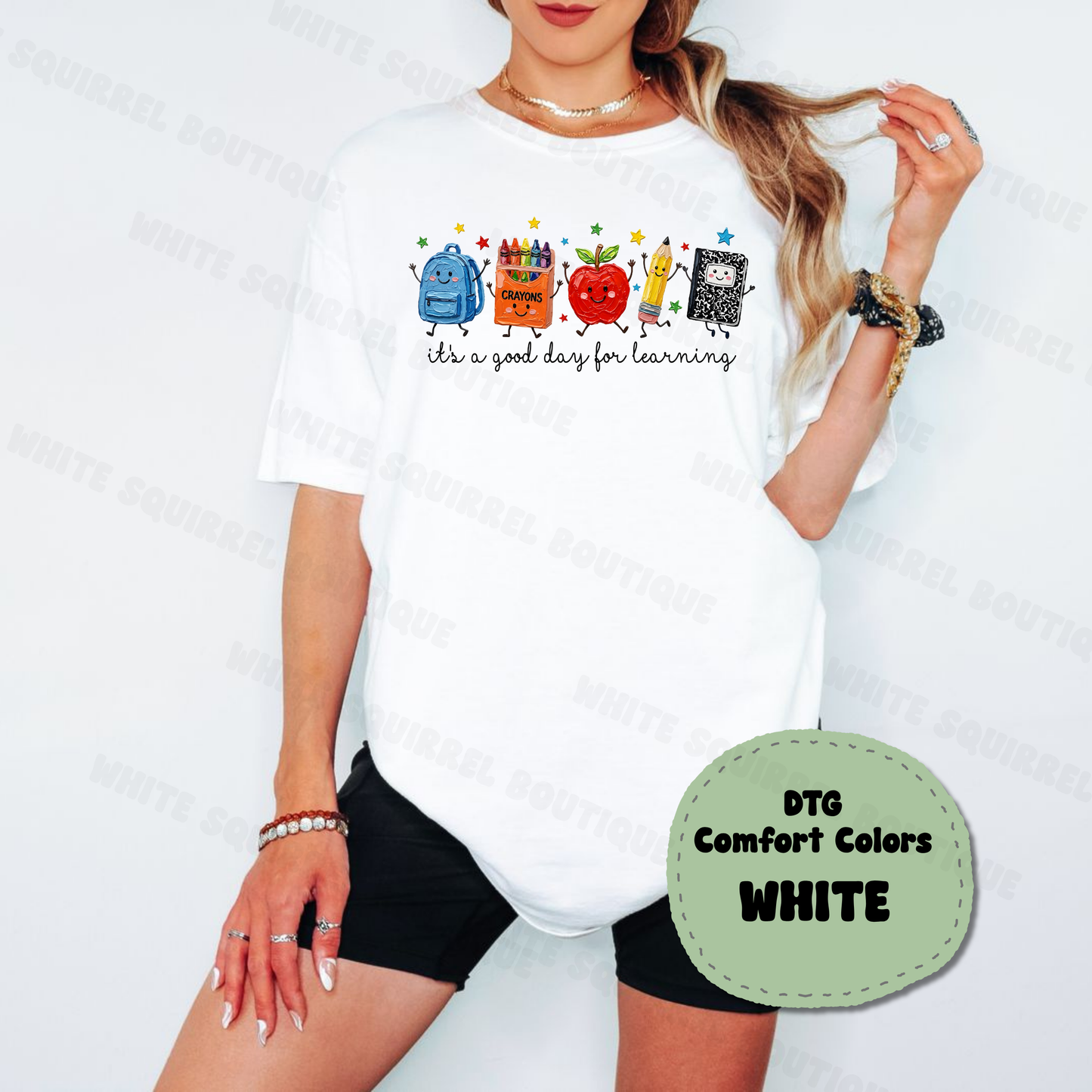 School Supply Squad Tee